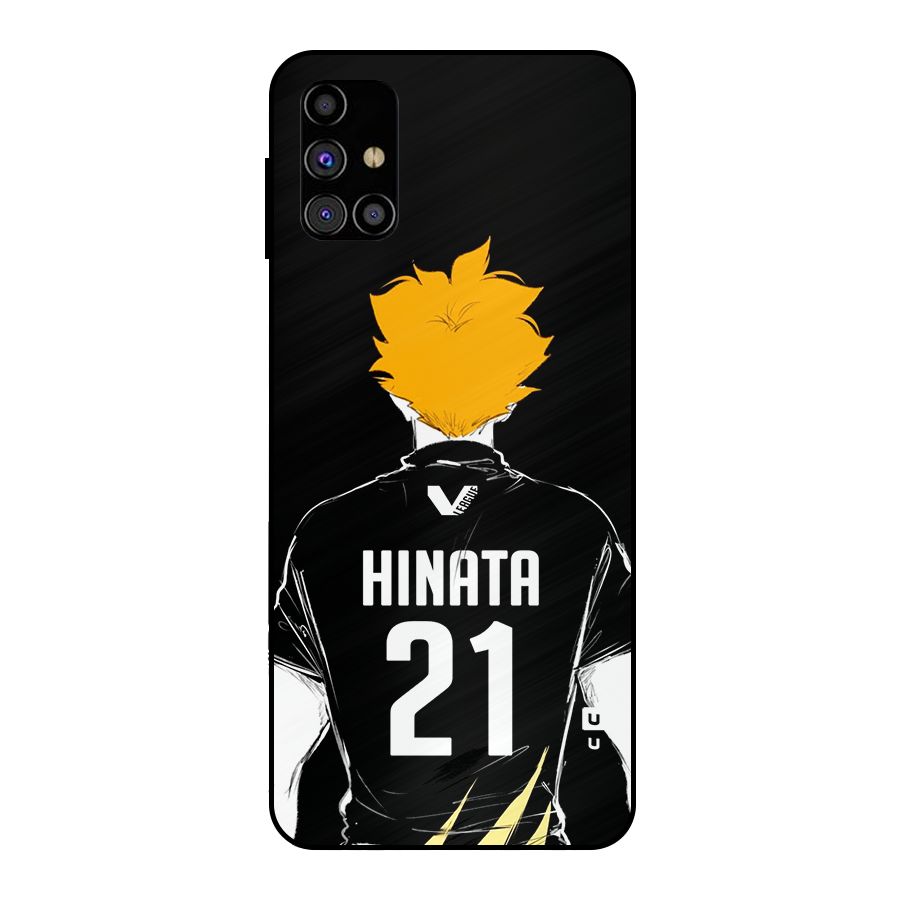 Hinata 21 Metal Back Case for Galaxy M31s