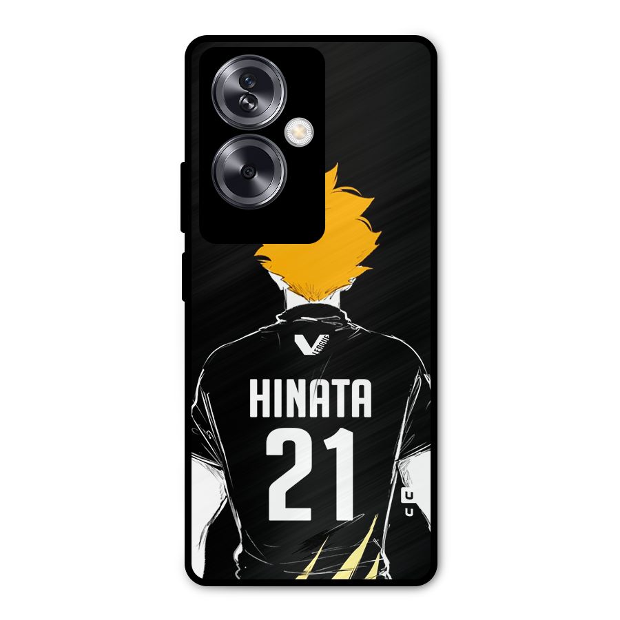 Hinata 21 Metal Back Case for Oppo A79 5G