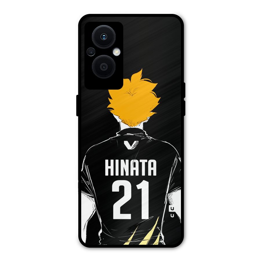 Hinata 21 Metal Back Case for Oppo F21s Pro 5G