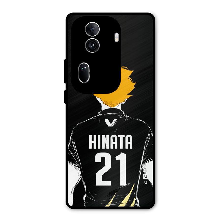 Hinata 21 Metal Back Case for Oppo Reno11 Pro 5G