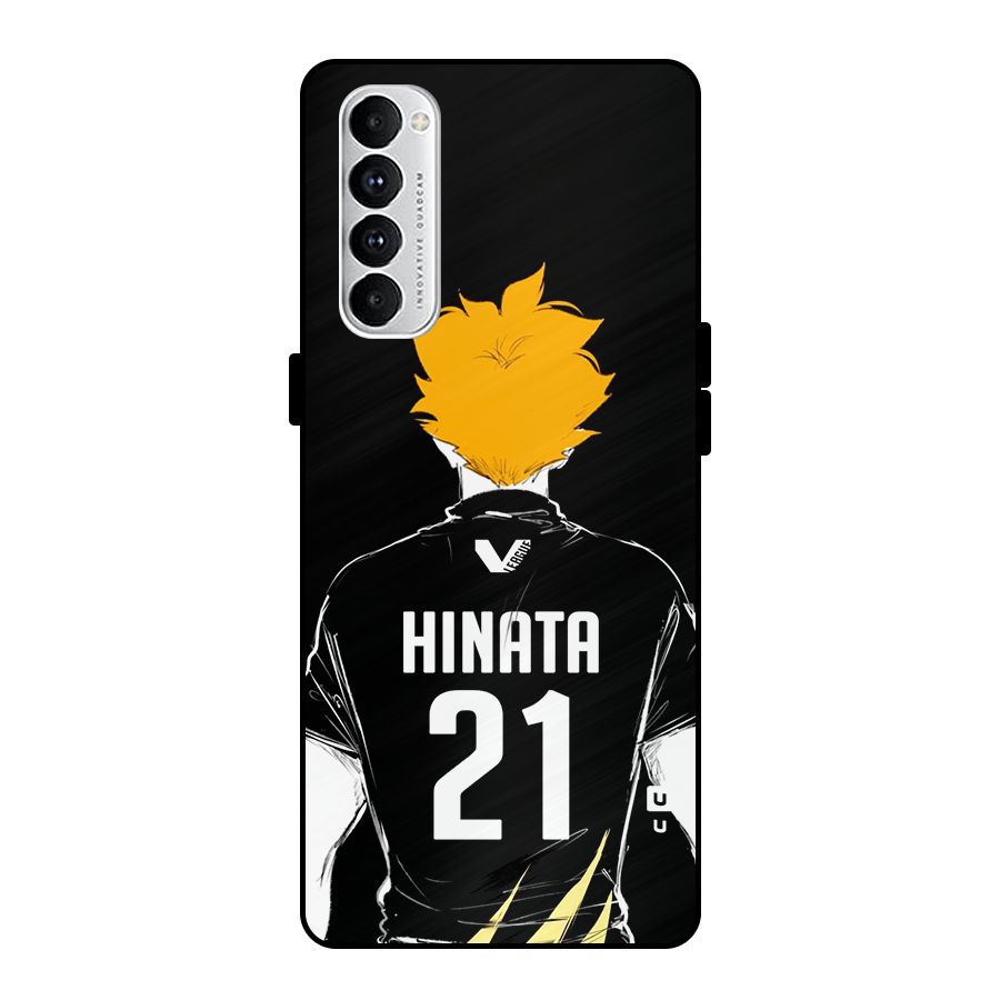 Hinata 21 Metal Back Case for Oppo Reno4 Pro