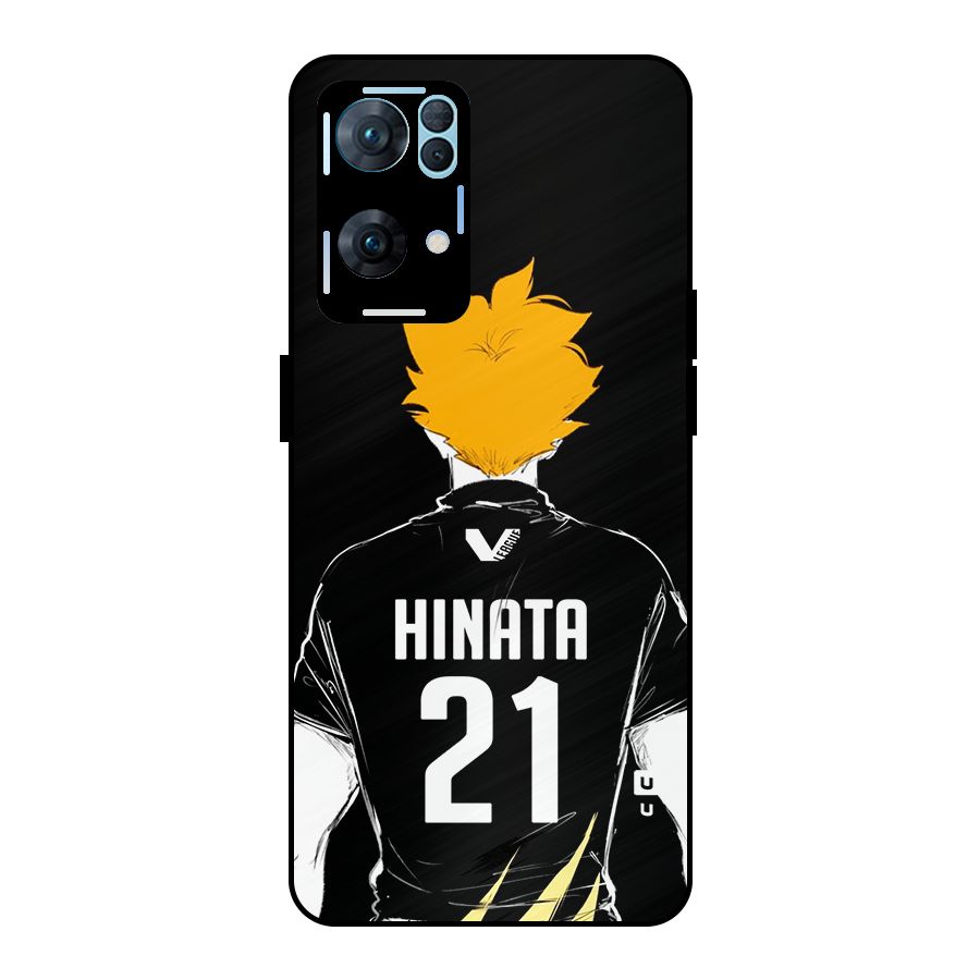 Hinata 21 Metal Back Case for Oppo Reno7 Pro 5G