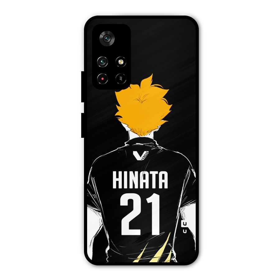 Hinata 21 Metal Back Case for Poco M4 Pro 5G