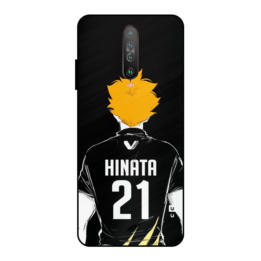 Hinata 21 Metal Back Case for Poco X2