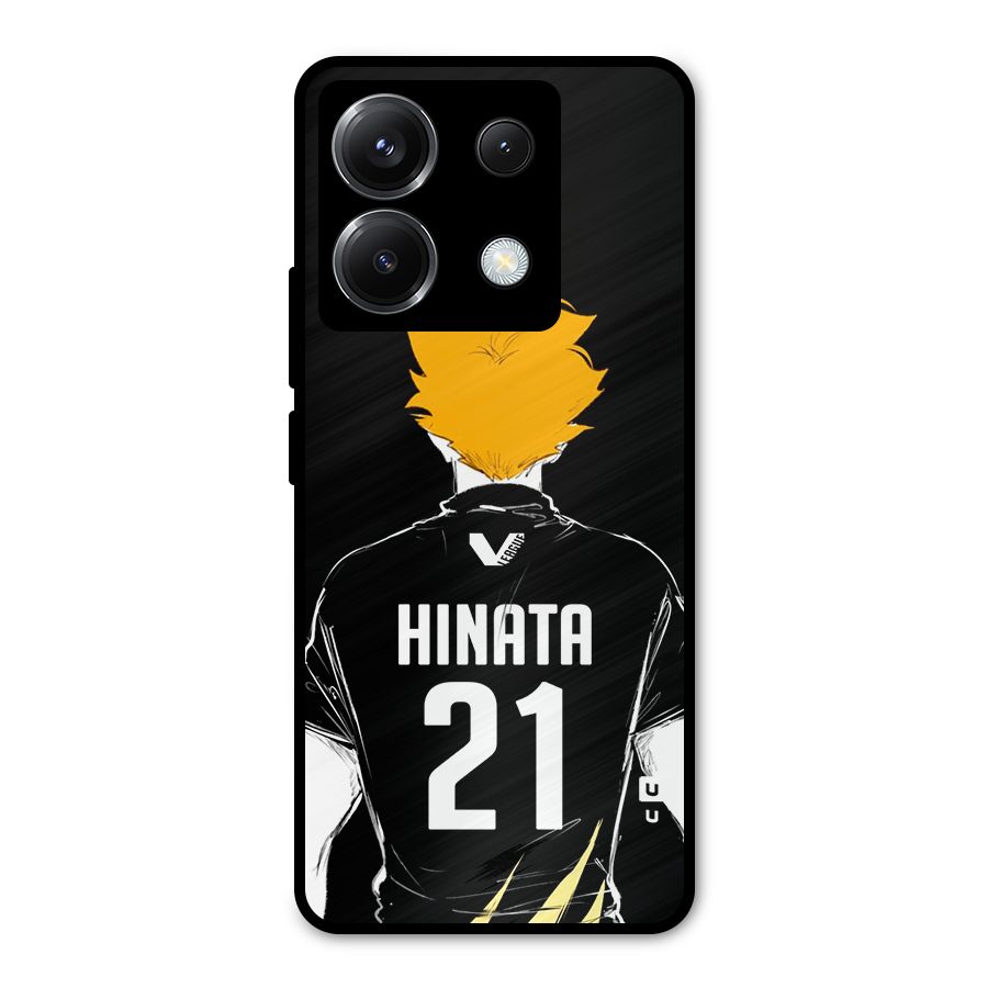 Hinata 21 Metal Back Case for Poco X6