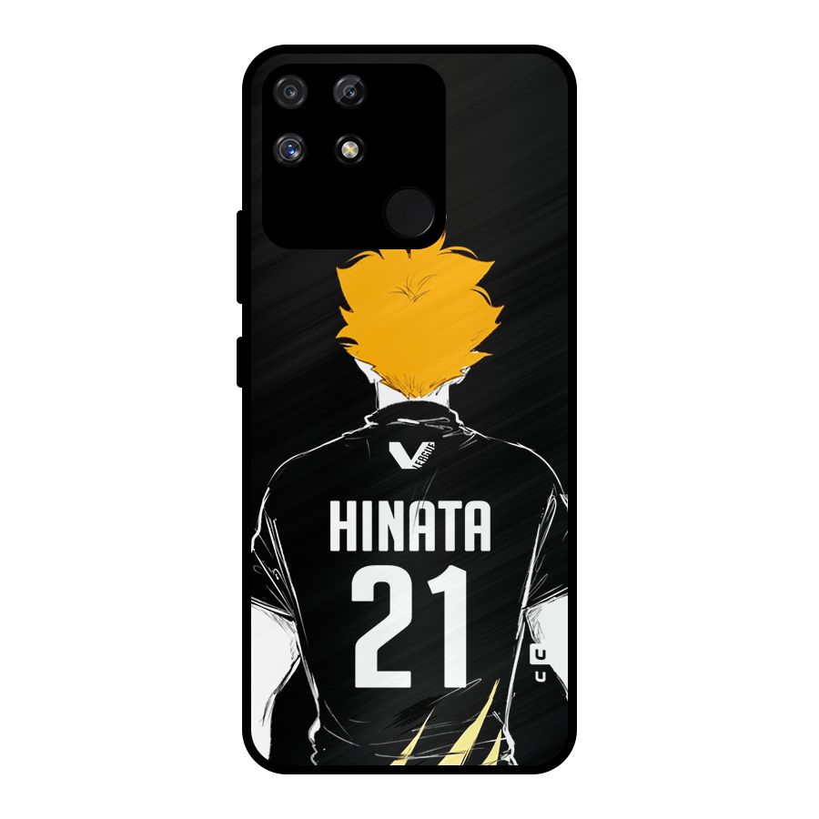 Hinata 21 Metal Back Case for Realme Narzo 50A