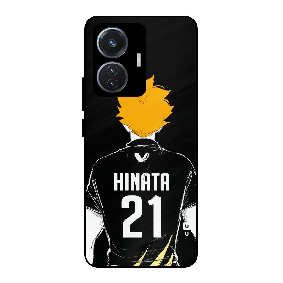 Hinata 21 Metal Back Case for Vivo T1 44W