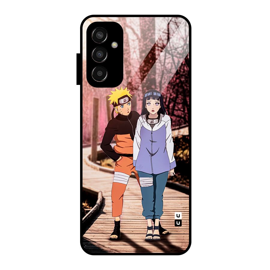 Hinata Annoyed Glass Back Case for Galaxy F13