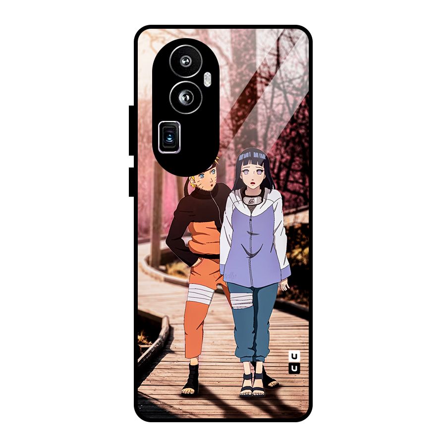 Hinata Annoyed Glass Back Case for Oppo Reno10 Pro Plus