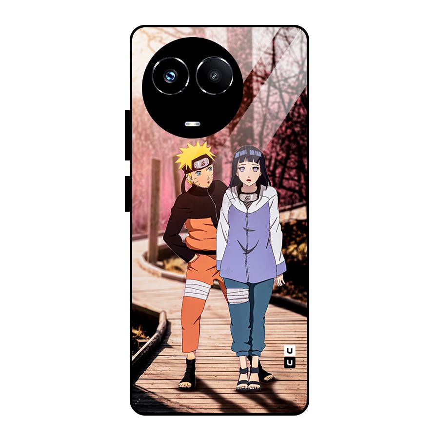 Hinata Annoyed Glass Back Case for Realme Narzo 60X