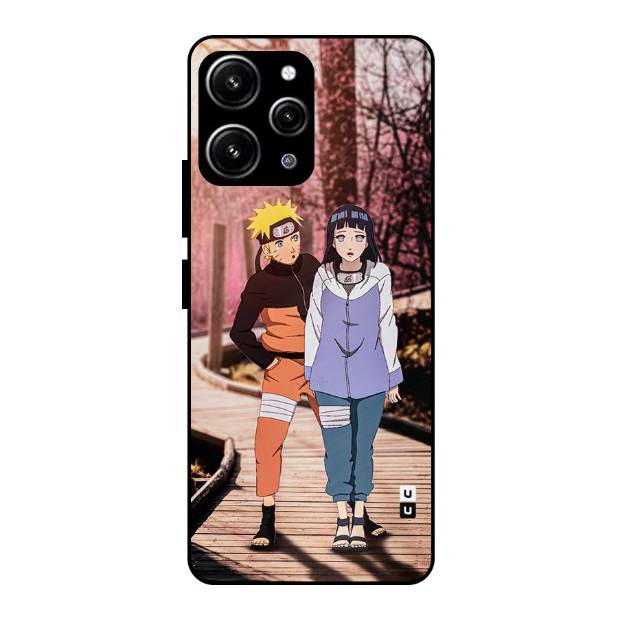 Hinata Annoyed Glass Back Case for Redmi 12 4G
