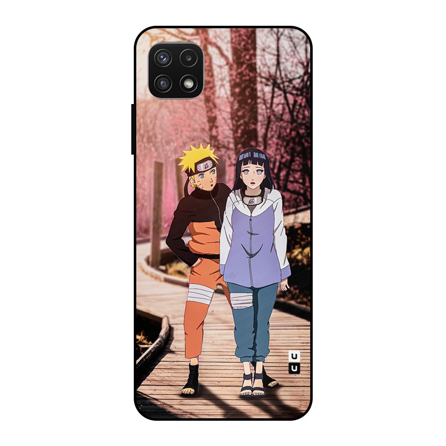Hinata Annoyed Metal Back Case for Galaxy A22 5G