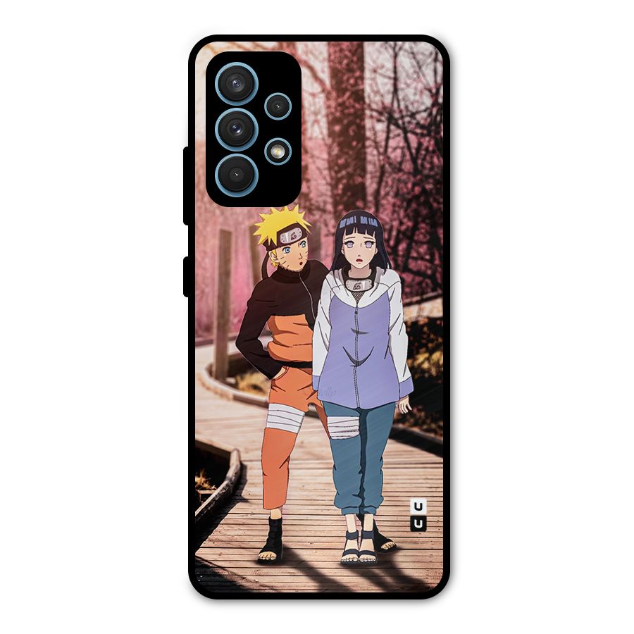 Hinata Annoyed Metal Back Case for Galaxy A32