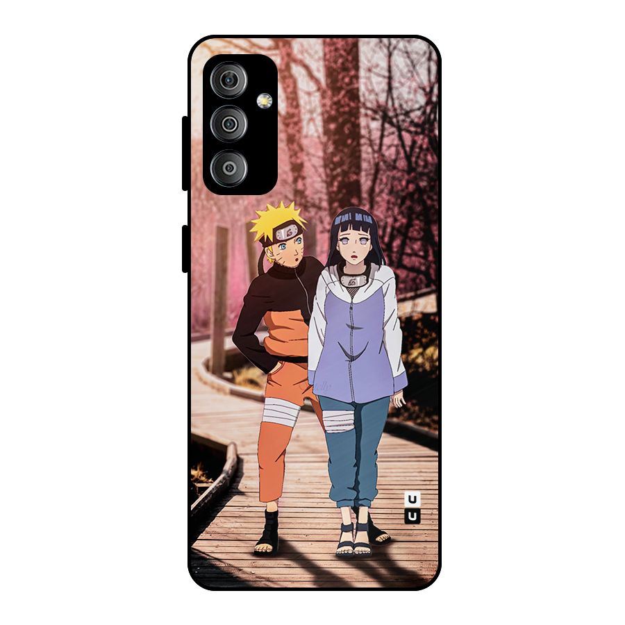 Hinata Annoyed Metal Back Case for Galaxy F23