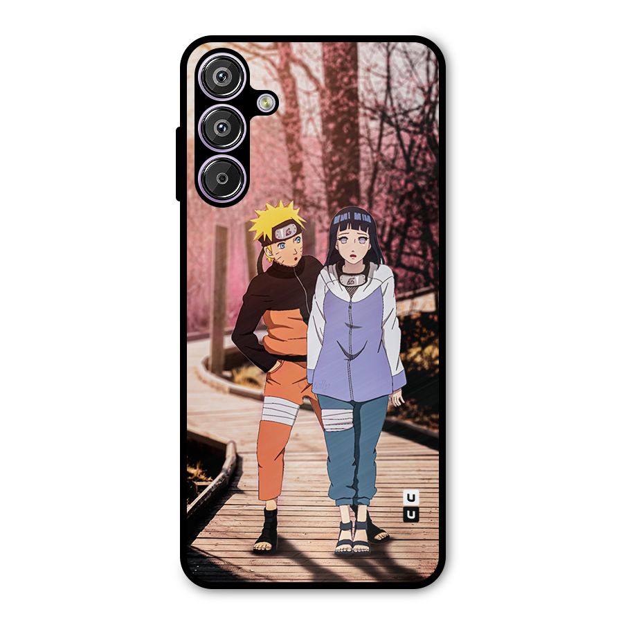 Hinata Annoyed Metal Back Case for Galaxy M15