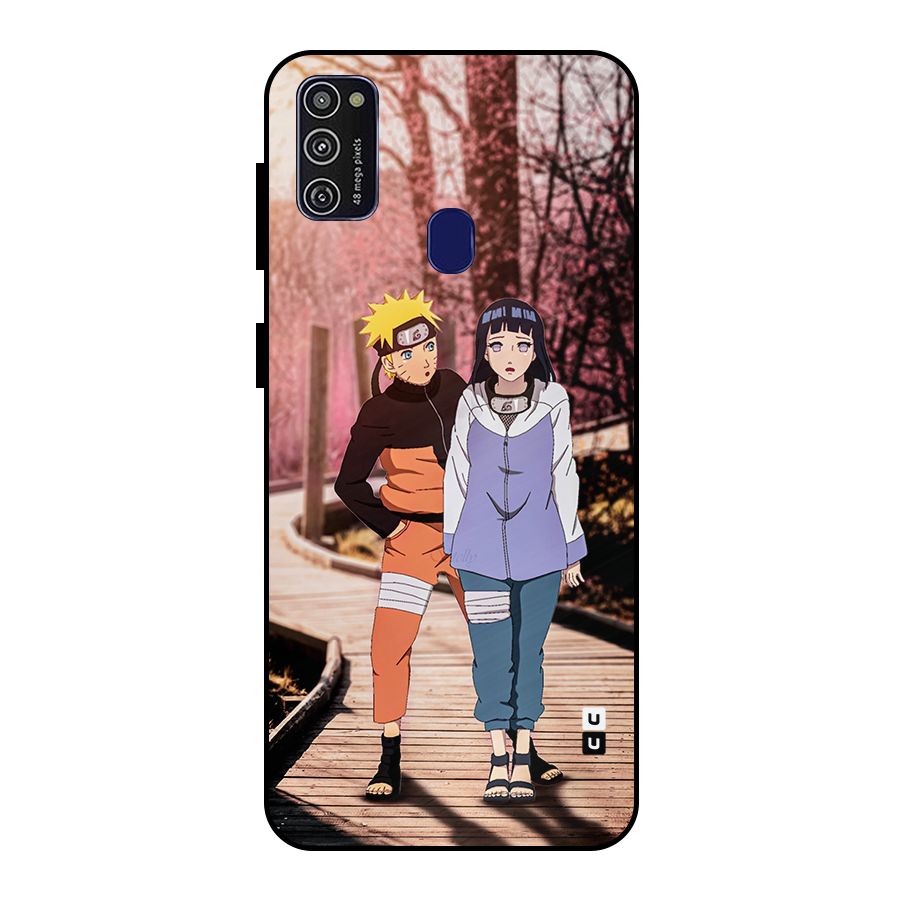 Hinata Annoyed Metal Back Case for Galaxy M30s