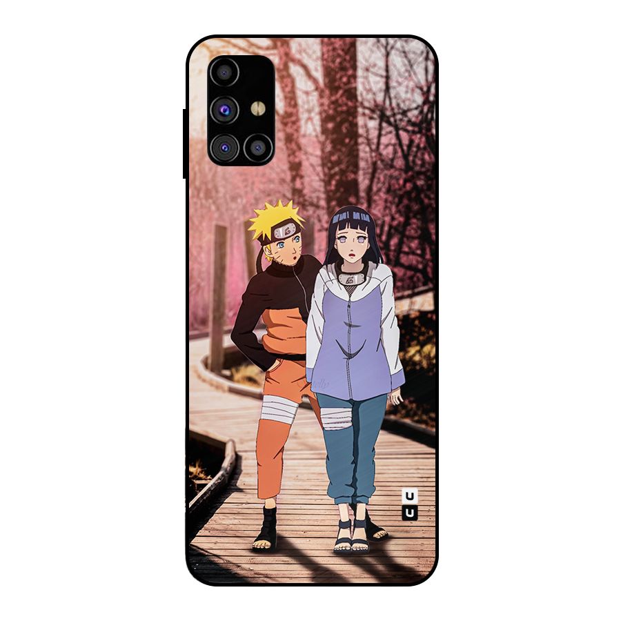 Hinata Annoyed Metal Back Case for Galaxy M31s
