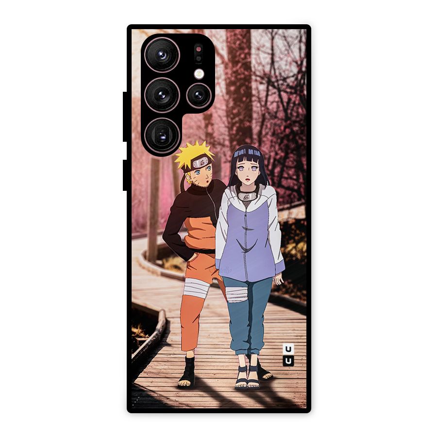 Hinata Annoyed Metal Back Case for Galaxy S22 Ultra 5G