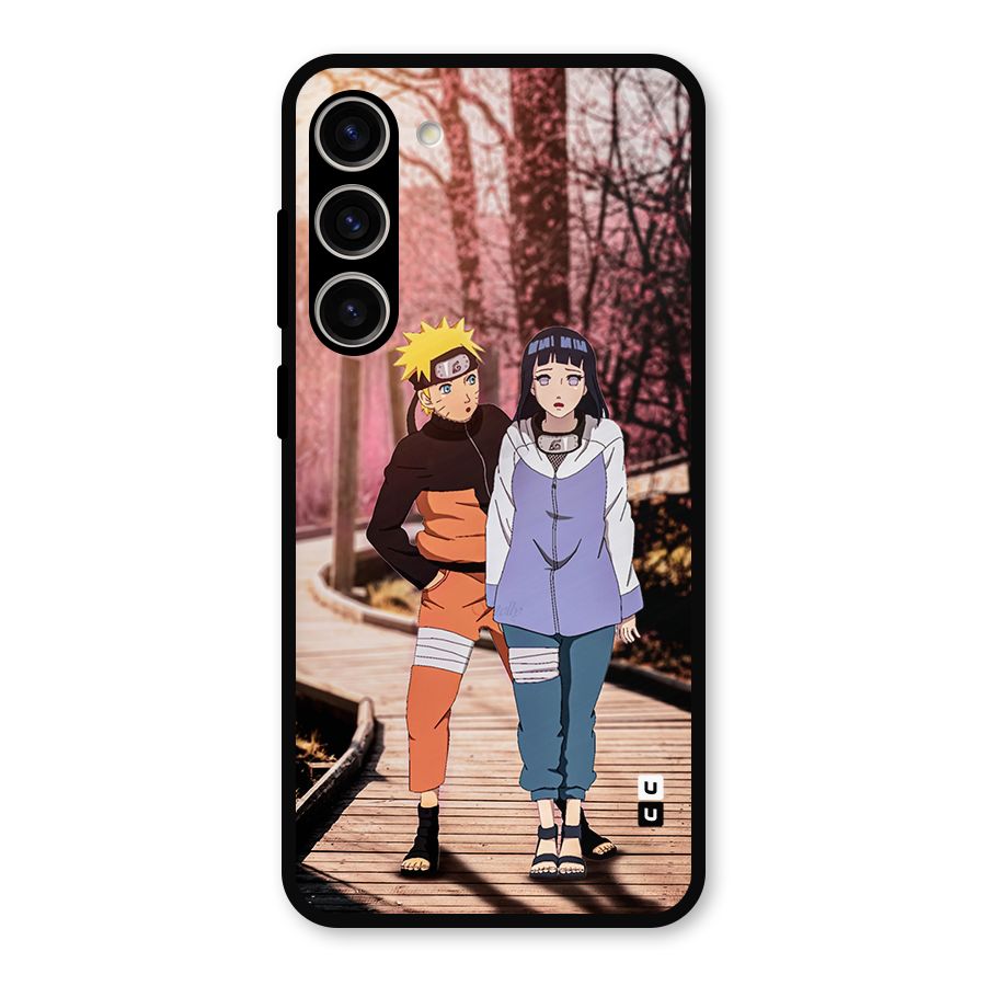 Hinata Annoyed Metal Back Case for Galaxy S23 Plus