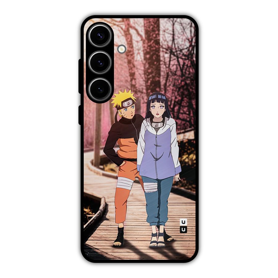 Hinata Annoyed Metal Back Case for Galaxy S24 Plus