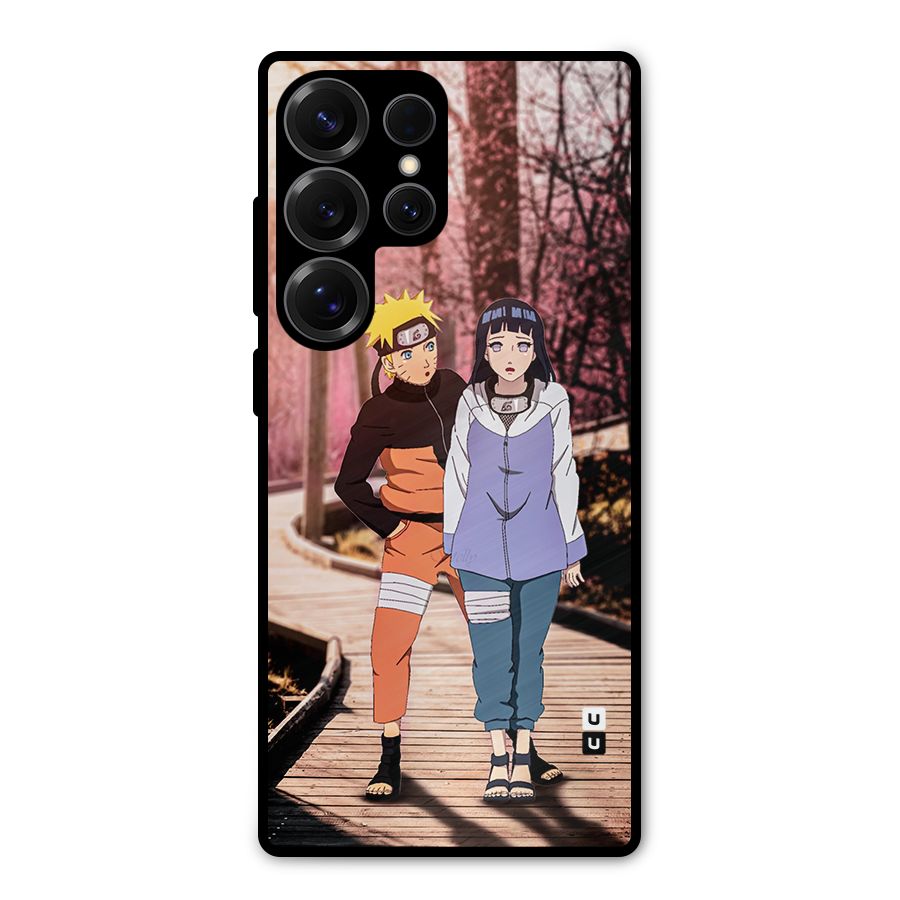 Hinata Annoyed Metal Back Case for Galaxy S25 Ultra