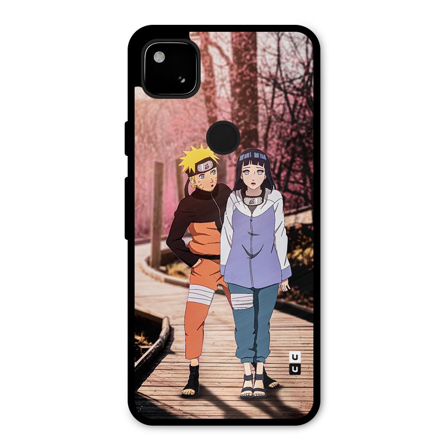 Hinata Annoyed Metal Back Case for Google Pixel 4a