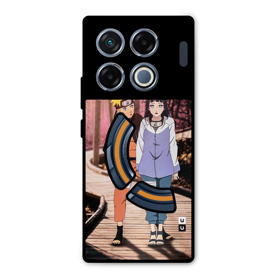 Hinata Annoyed Metal Back Case for Infinix GT 20 Pro