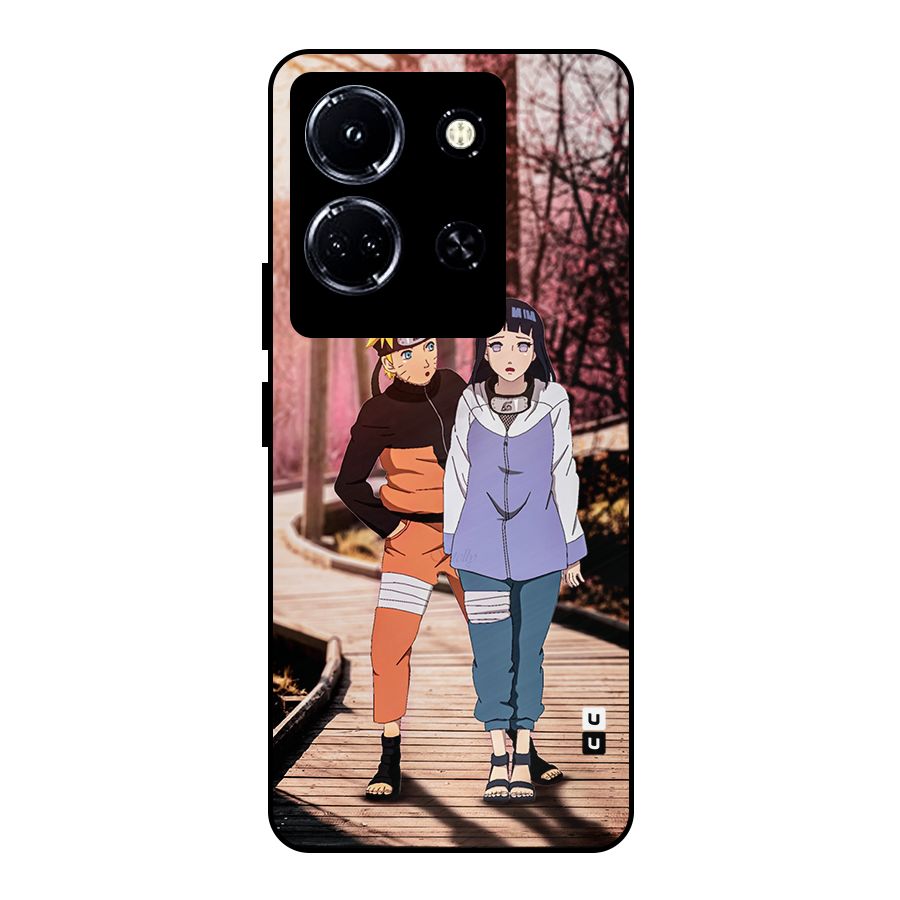 Hinata Annoyed Metal Back Case for Infinix Note 30 5G