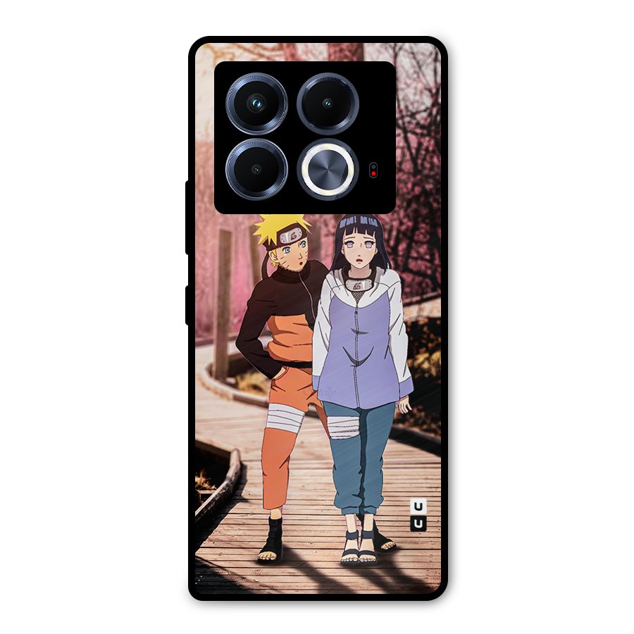 Hinata Annoyed Metal Back Case for Infinix Note 40 5G