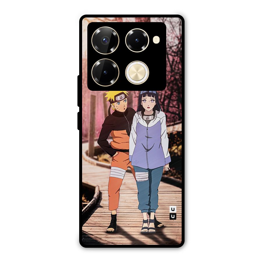 Hinata Annoyed Metal Back Case for Infinix Note 40 Pro Plus