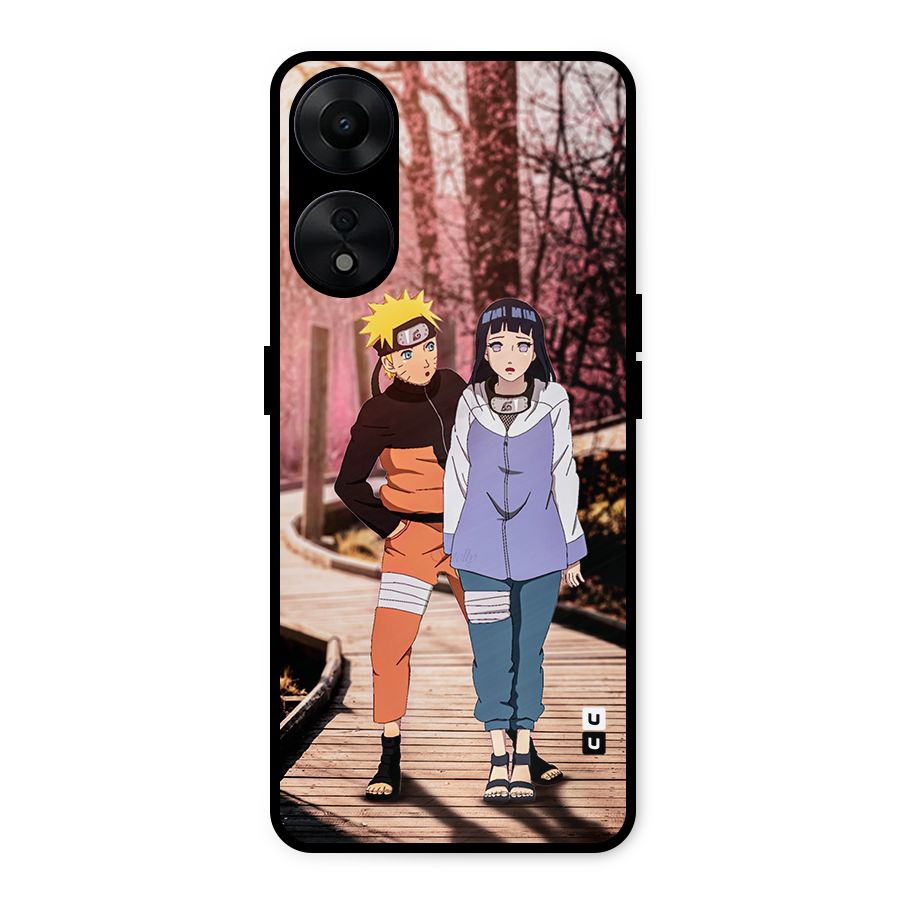 Hinata Annoyed Metal Back Case for Oppo A78 5G