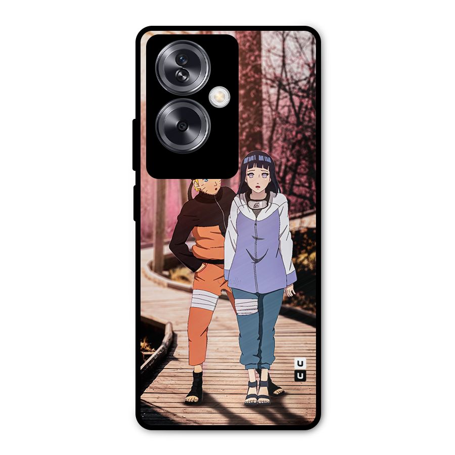 Hinata Annoyed Metal Back Case for Oppo A79 5G