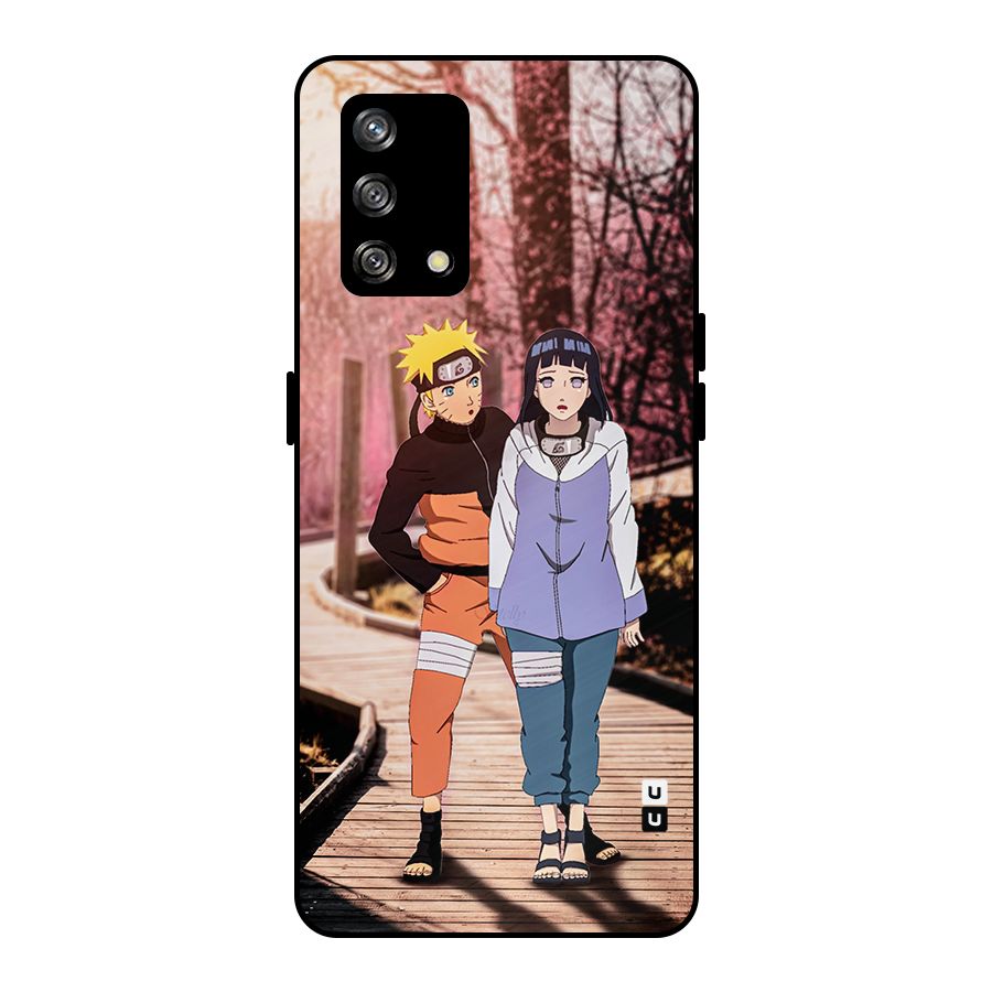 Hinata Annoyed Metal Back Case for Oppo F19