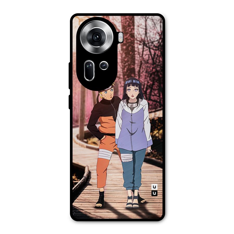 Hinata Annoyed Metal Back Case for Oppo Reno11 5G