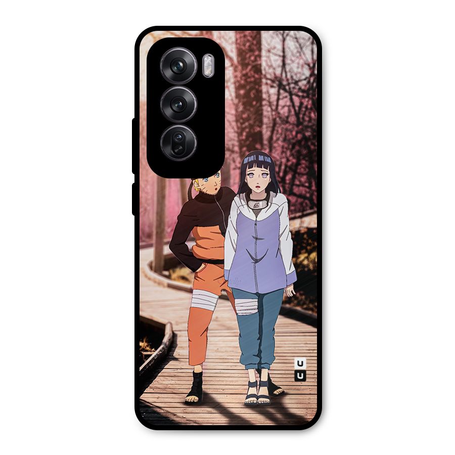 Hinata Annoyed Metal Back Case for Oppo Reno12 Pro