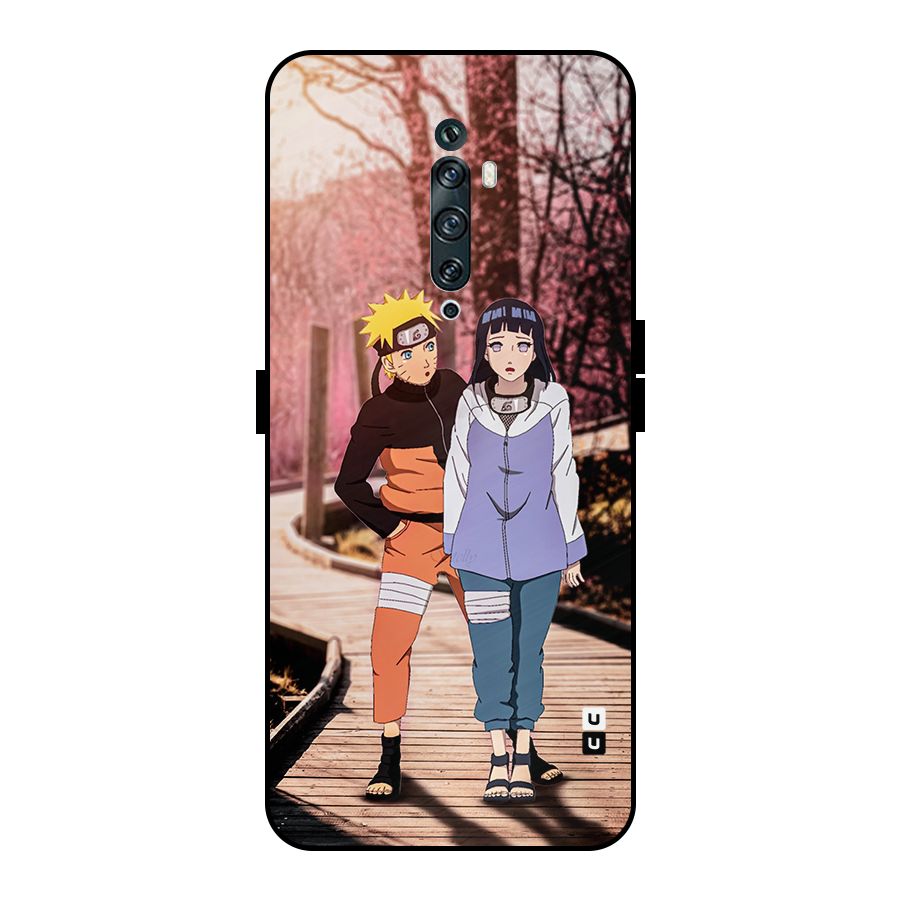 Hinata Annoyed Metal Back Case for Oppo Reno2 Z
