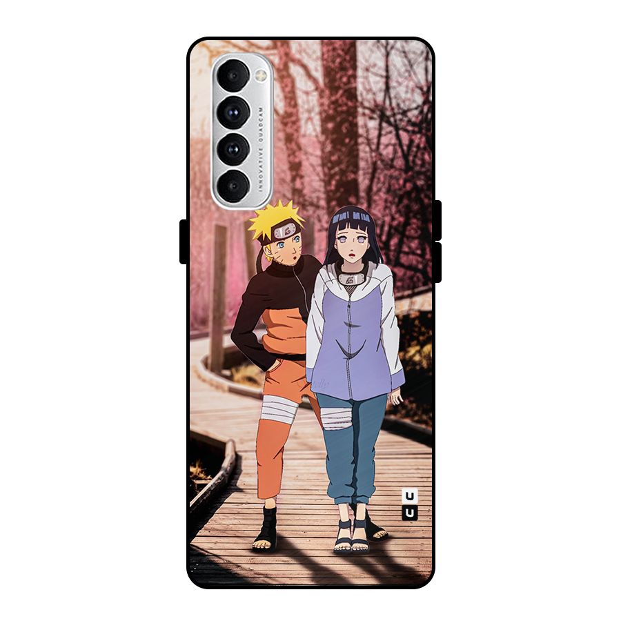 Hinata Annoyed Metal Back Case for Oppo Reno4 Pro