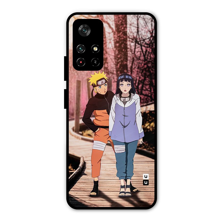 Hinata Annoyed Metal Back Case for Poco M4 Pro 5G