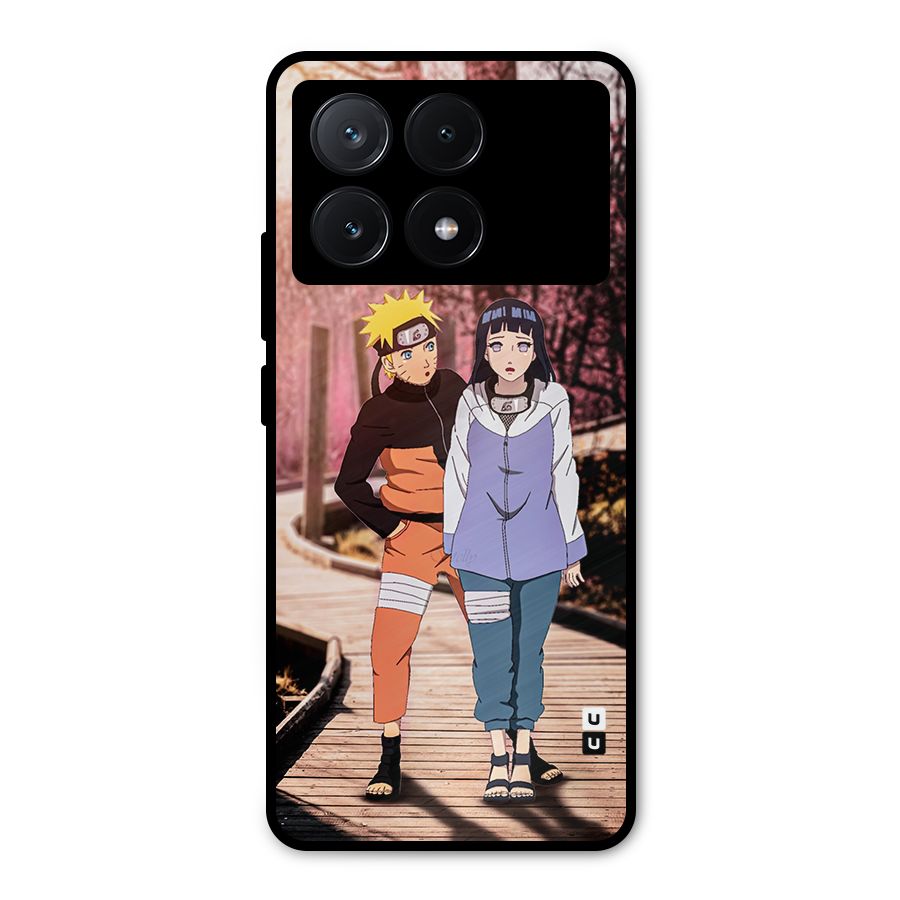 Hinata Annoyed Metal Back Case for Poco X6 Pro