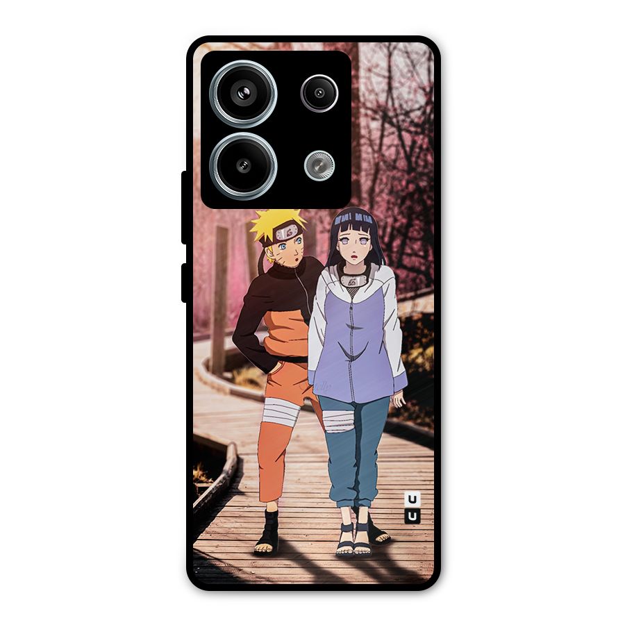 Hinata Annoyed Metal Back Case for Redmi Note 13 Pro 5G