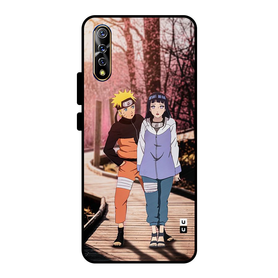 Hinata Annoyed Metal Back Case for Vivo S1