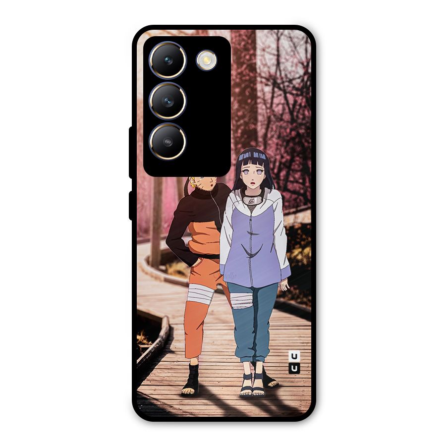 Hinata Annoyed Metal Back Case for Vivo T3 5G