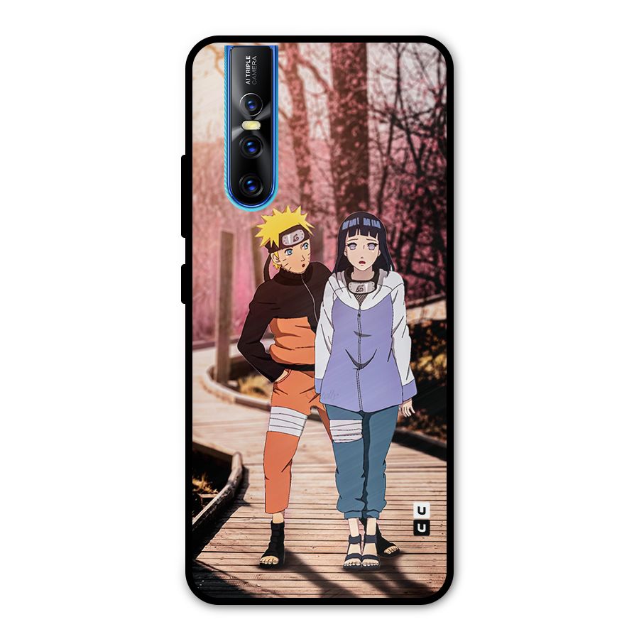 Hinata Annoyed Metal Back Case for Vivo V15 Pro
