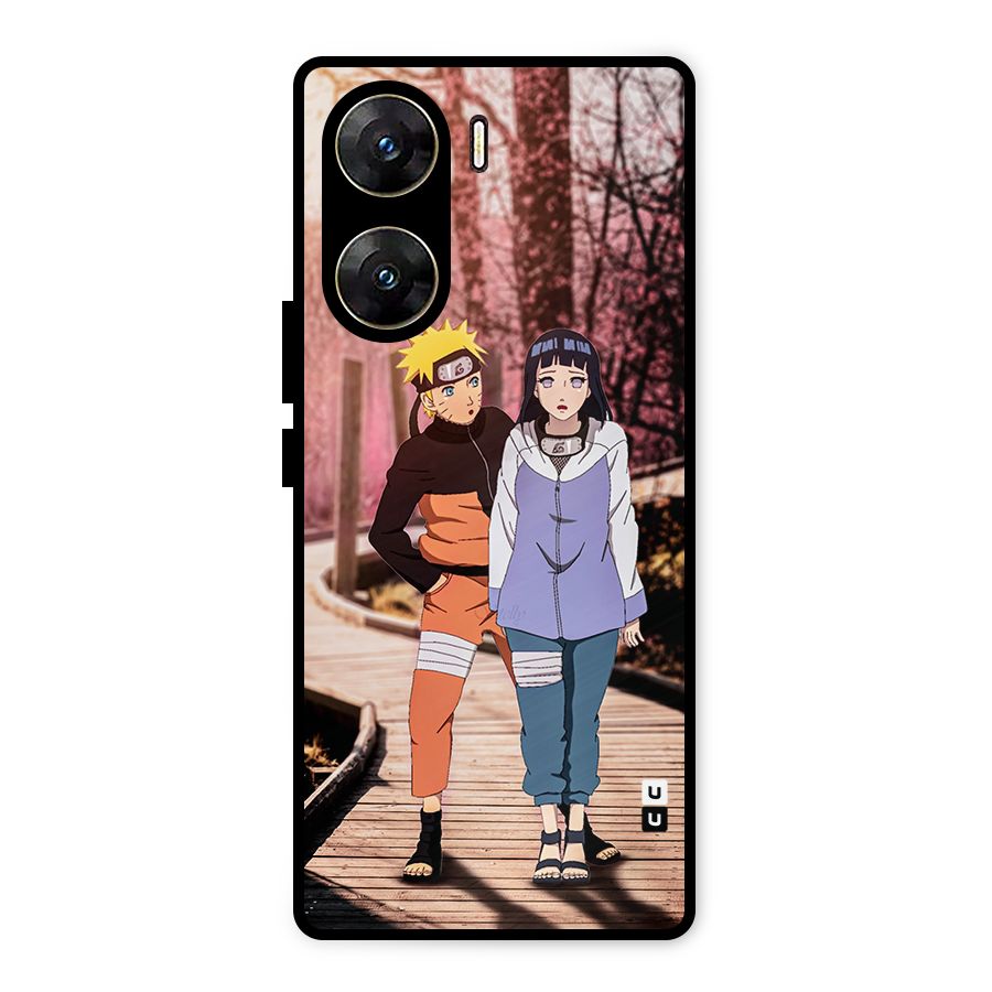 Hinata Annoyed Metal Back Case for Vivo V29e