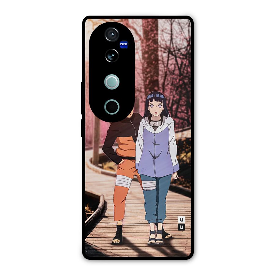 Hinata Annoyed Metal Back Case for Vivo V40