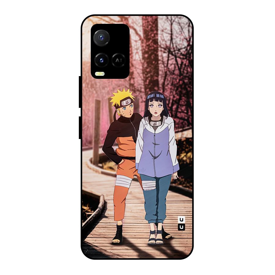 Hinata Annoyed Metal Back Case for Vivo Y21
