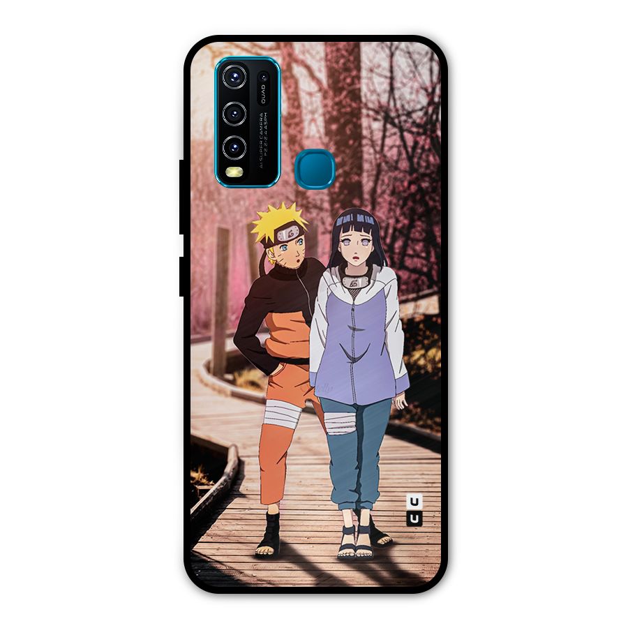 Hinata Annoyed Metal Back Case for Vivo Y30