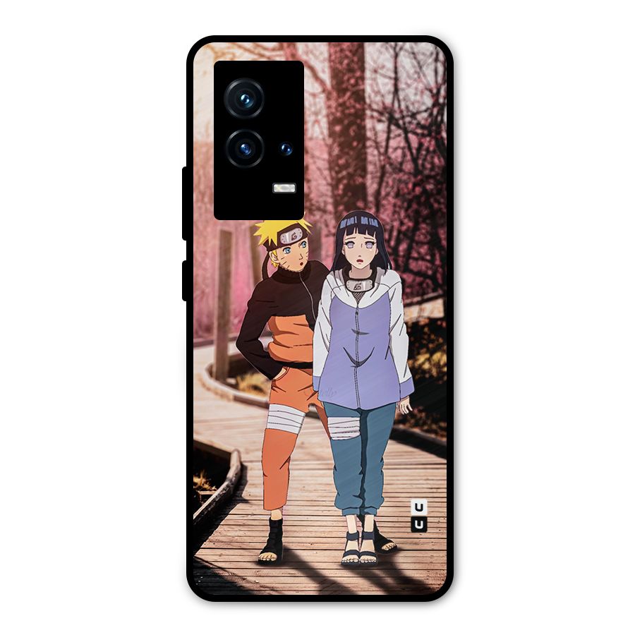 Hinata Annoyed Metal Back Case for iQOO 9 5G