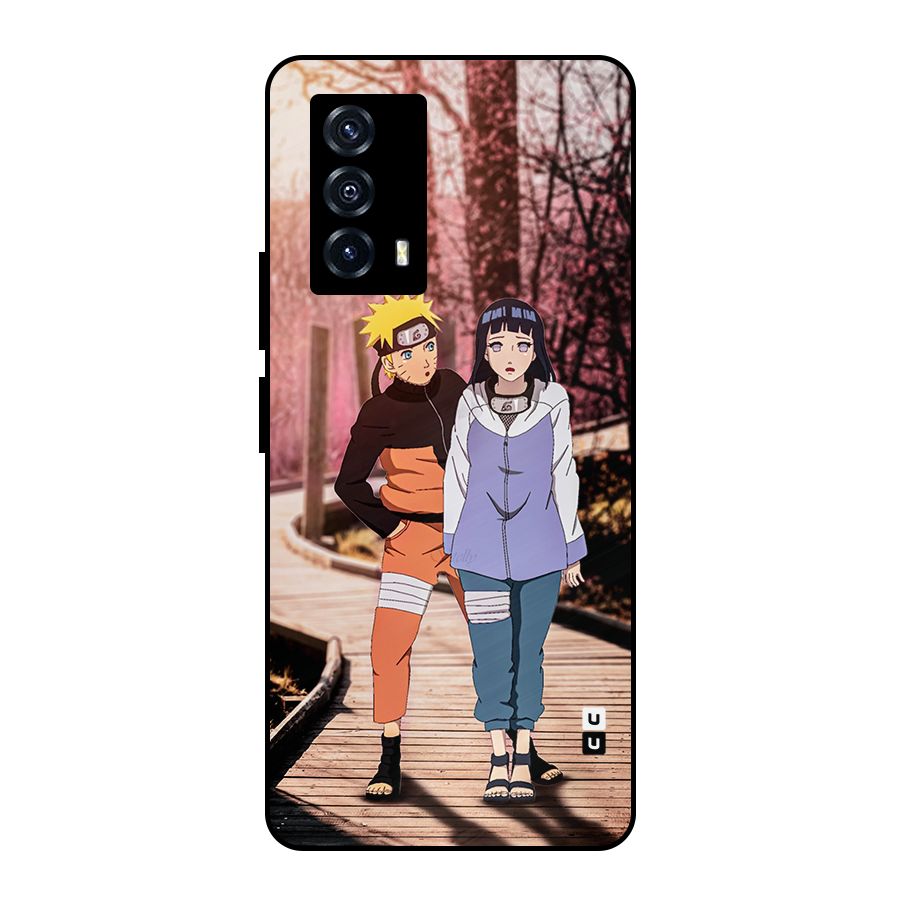 Hinata Annoyed Metal Back Case for iQOO Z5