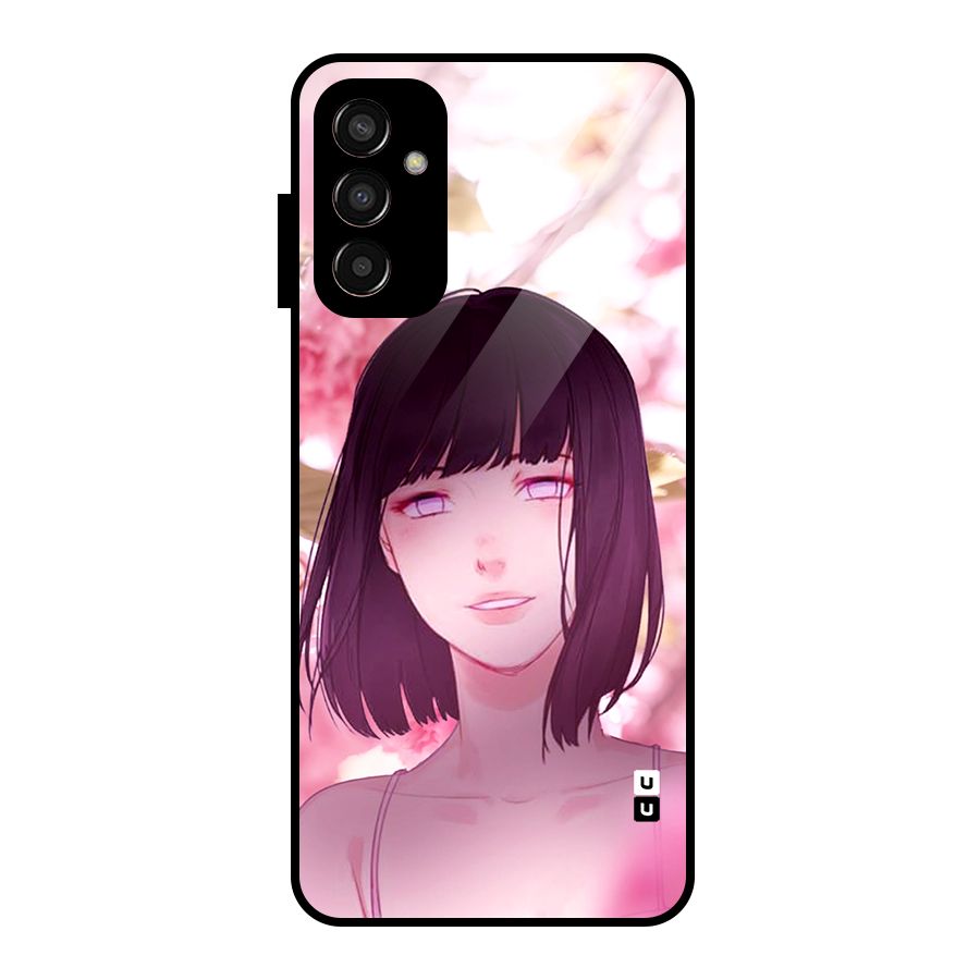 Hinata Floral Glass Back Case for Galaxy F13